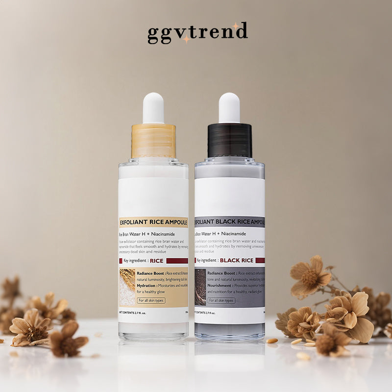 Glowing Rice Ampoule Double Effect Exfoliating Essence🌾