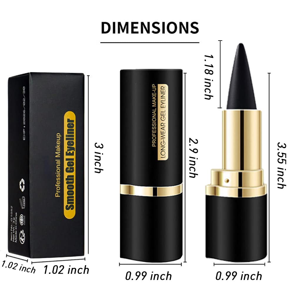 Natural waterproof eyeliner Cream