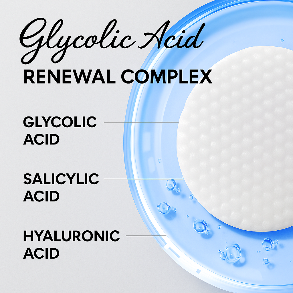 Korean Glycolic Acid Pads (50 Pcs)