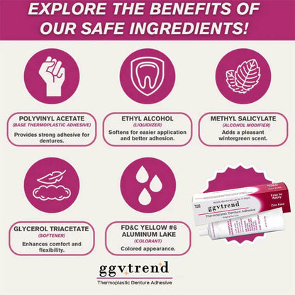 Thermoplastic Denture Adhesive