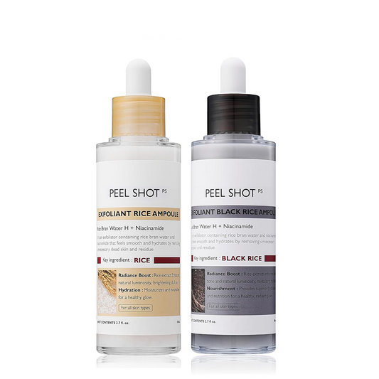 Peel Shot Glow Rice Ampoule Duo
