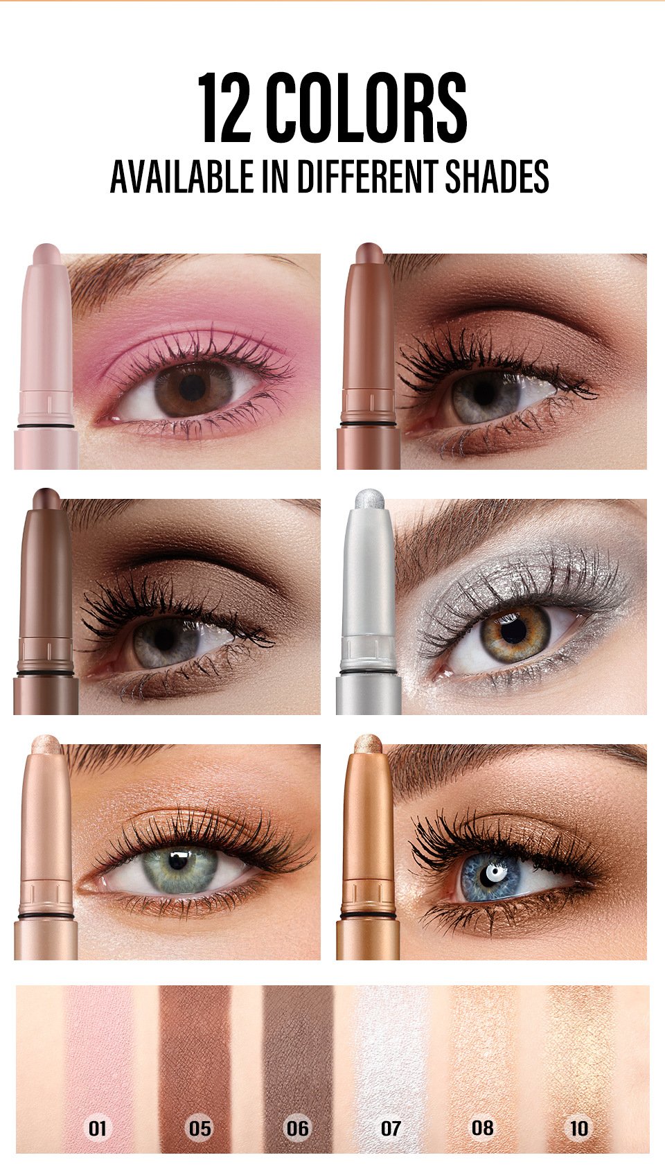 ✨Last Day Promotion 49% OFF - Creamy Eyeshadow Stick