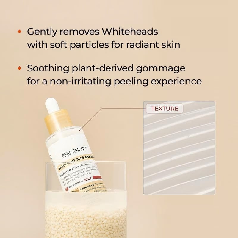 Peel Shot Glow Rice Ampoule Duo